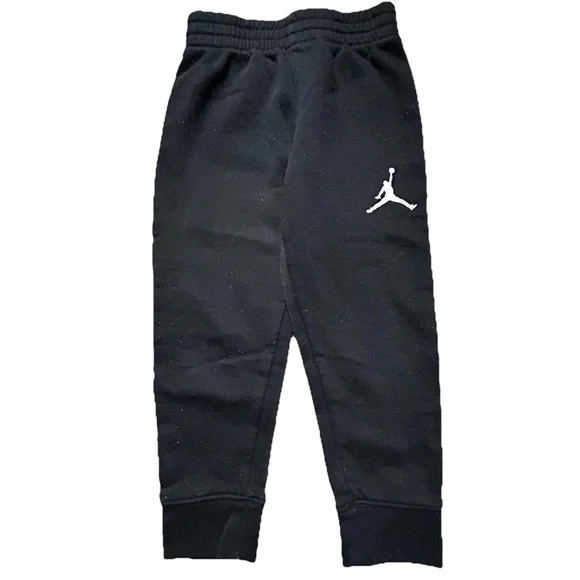 Toddler Boy Nike Sweatpants Black Blue Jordan Size 4T - Picture 2 of 6